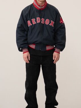 Majestic Vintage Boston Red Sox Dugout Jacket XL